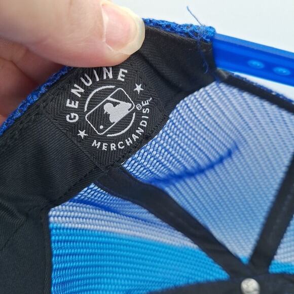 '47 Brand Texas Rangers Squad Trucker Adjustable Hat Snapback Cap Blue MLB - Picture 6 of 7